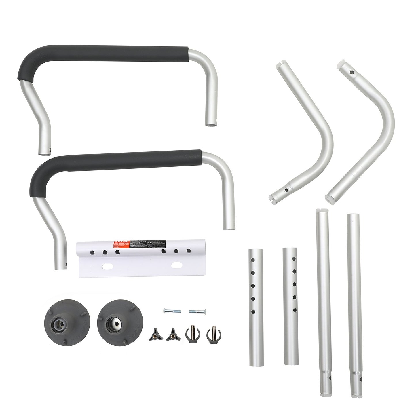 Toilet Safety Rail with Padded Armrests – Adjustable Toilet Seat Frame Fits Most Toilets, Supports 300lbs – Grab Bars for Seniors, Disabled & Handicap